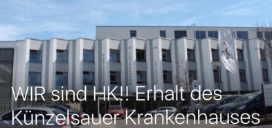 Bürgerinitiative WIR sind HK! Erhalt des Künzelsauer Krankenhauses